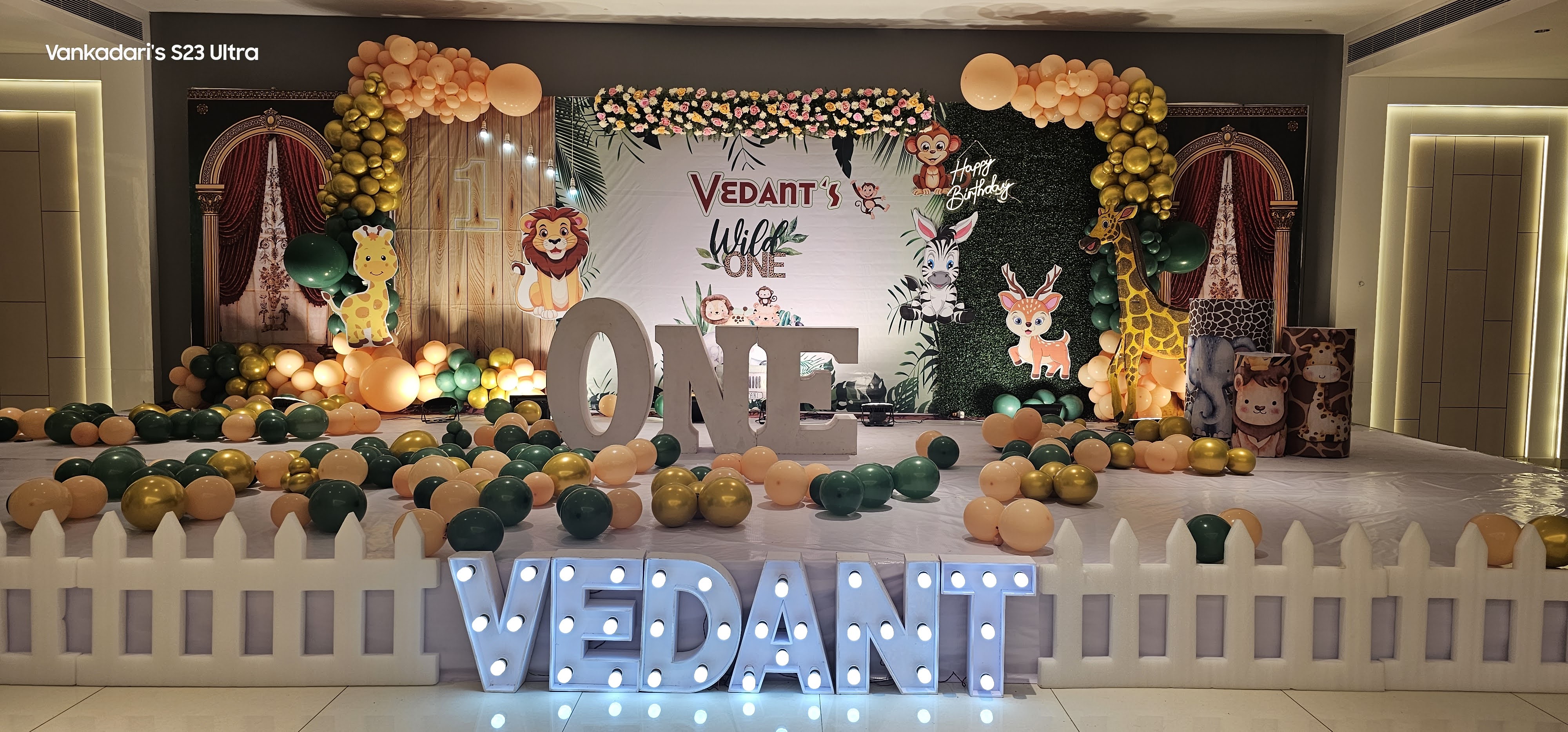 Floral Wedding Entry